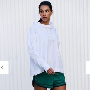 NWT free people hot shot hooded layer